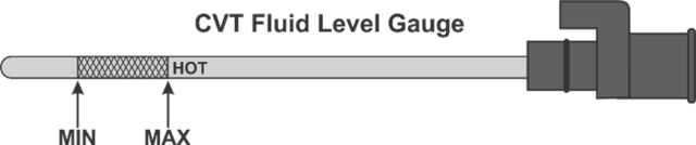 CVT FLUID LEVEL CHECK CHANGE visual data 6